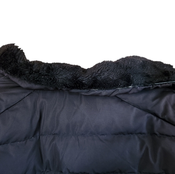 Zara Basic outerwear black anorak puffer  zip up long sleeve winter jacket - Picture 12 of 12